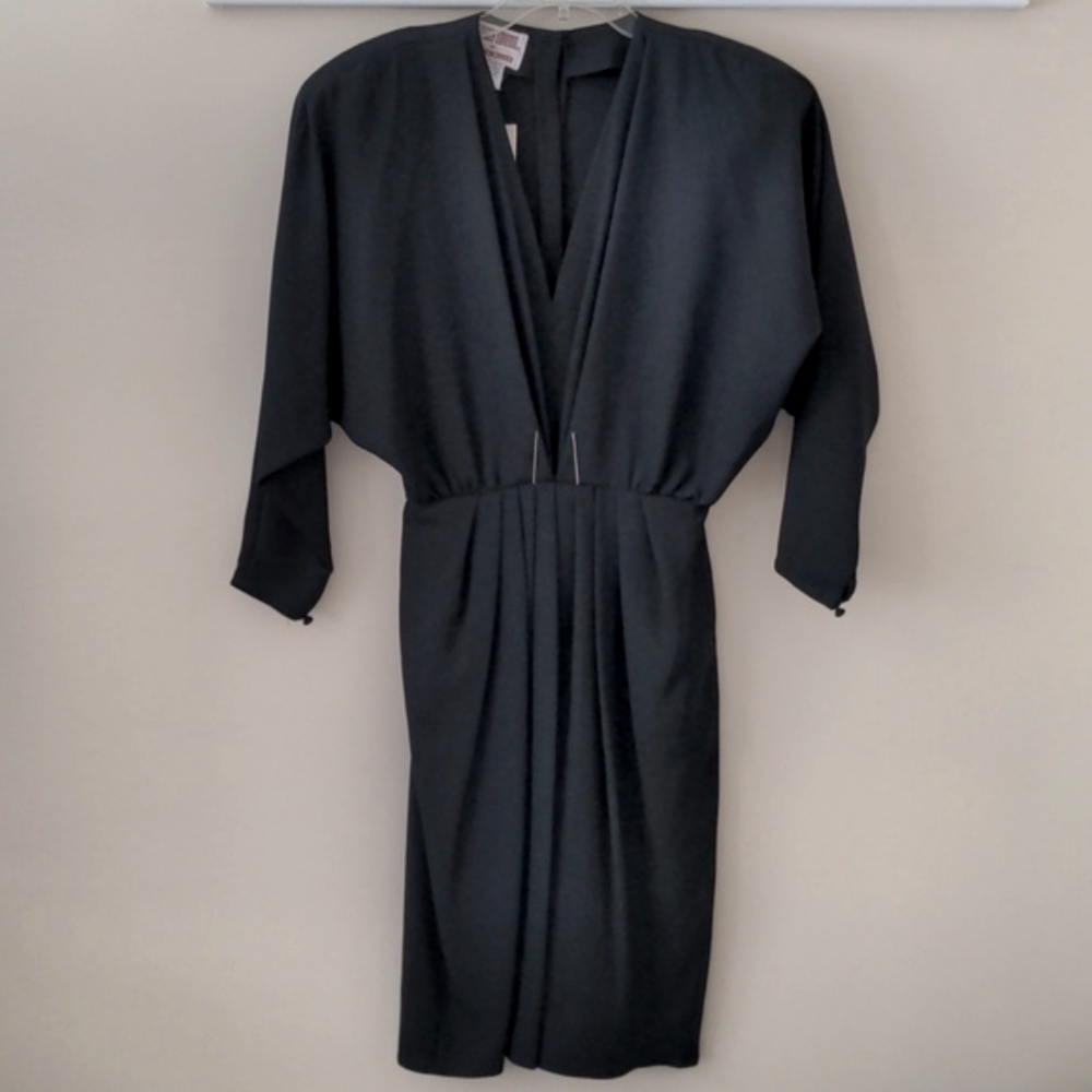 NWT Vintage Maggy London Black Dress